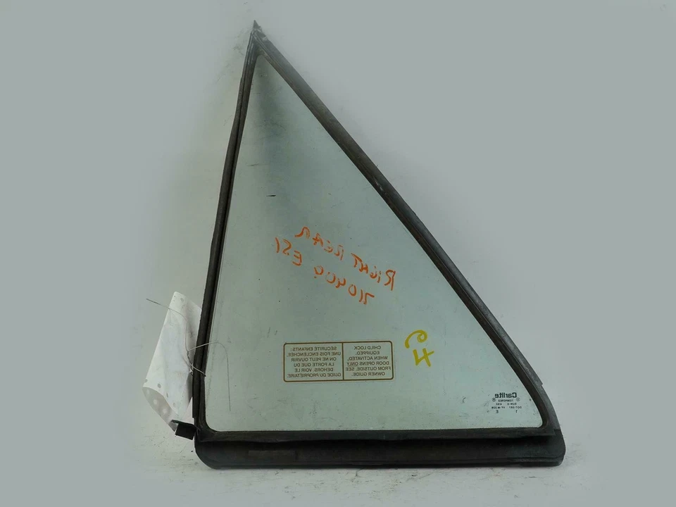 1991 - 1993 Ford Escort Mercury Tracer janela porta de vidro ventilação direita traseira direita - Imagem 2 de 4