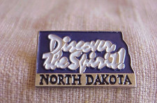 Broche de voyage souvenir chapeau revers DÉCOUVREZ L'ESPRIT Dakota du Nord