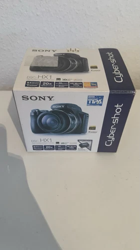 Sony Cyber-shot H DSC-HX1 9.0MP Digitalkamera - Schwarz-Zustand sehr gut in OVP - Bild 2 von 7