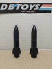 Vintage GI Joe SHARC Torpedo Missile Rocket Part LOT ARAH 1984 - COMPLETE SET