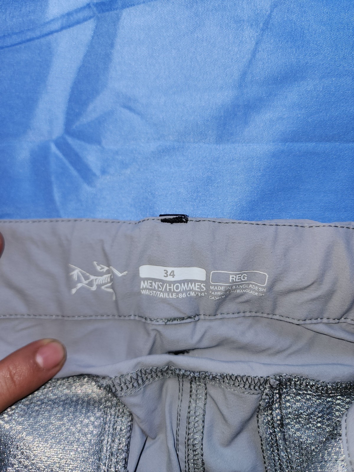 ARC'TERYX MEN'S SIGMA LIGHTWEIGHT OUTDOOR HIKING CARGO PANTS LIGHT GRAY SIZE... thumbnail 5