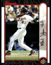 Albert Belle 1999 Bowman #233 Orioles MLB READ FREE SHIPPING AutographDen