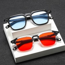 Fashion Cool Square Sunglasses Vintage Tint Ocean Lens Sun Glasses Hip Hop Shade