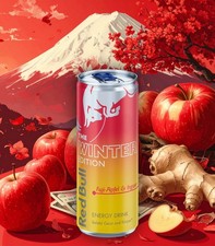 Red Bull Winter Edition 2025 - Fuji-Apfel & Ingwer 250ml inkl. Pfand