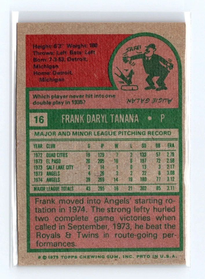 1975 Topps Baseball Set Break 1-250 - Image 2 of 2