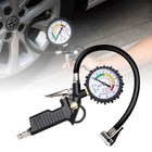 Druckluft Reifenfüller Geeicht Reifenfüllpistole Manometer 15Bar Luftdruckprüfer