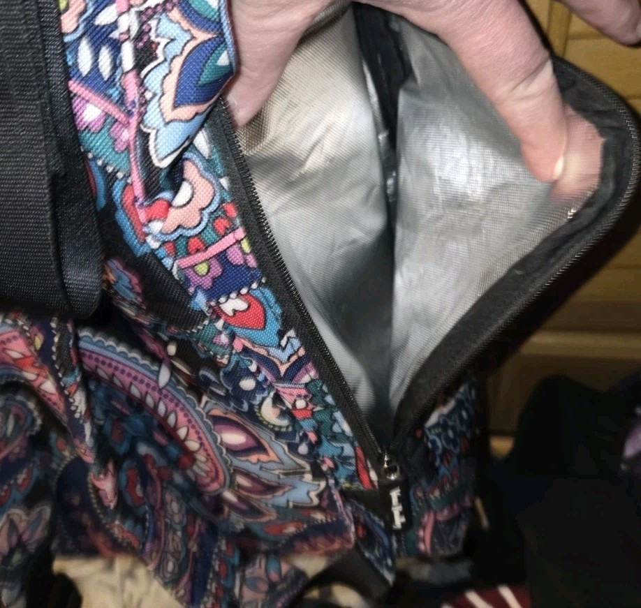 Vera Bradley Essential Frame Backpack Diaper w/ C… - image 5