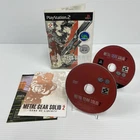Metal Gear Solid 2: Sons Of Liberty Playstation 2 PS2 Game PAL (TESTED) Complete