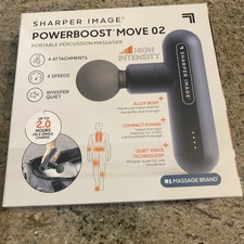 Sharper Image Powerboost Move 02 -NAVY