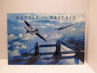 Stokes Collection Battle of Britain Metal Plaque 400 x 650mm CT