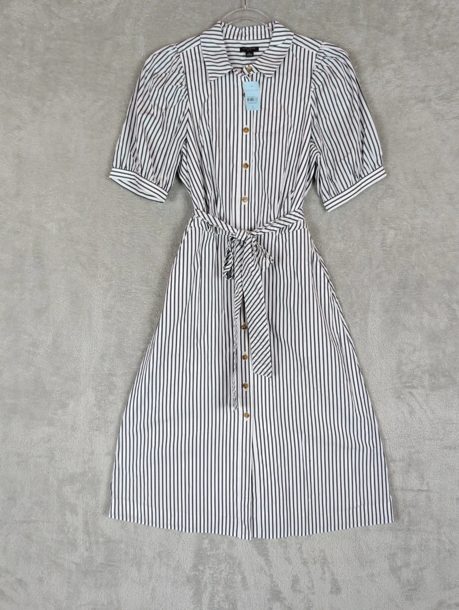nautical semi formal dress Nautical Maxi Dress One Size / White/Navy