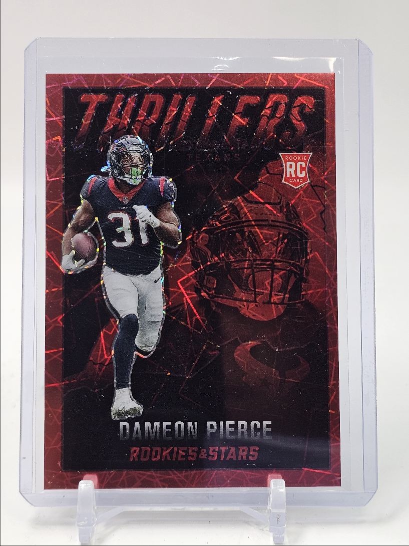 Dameon Pierce Panini Rookies & Stars Thrillers #TH30 Red