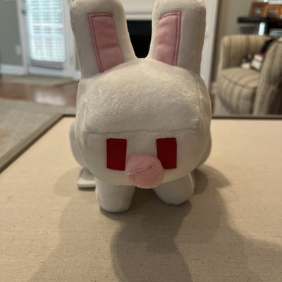 Minecraft WHITE RABBIT Plush Mattel MOJANG Studios 10''