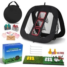 KANAD Pop-Up Golf Chipping Net for Short Game Practice, Foldable