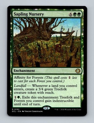 Sapling Nursery Lorwyn Eclipsed Non-Foil MTG NM