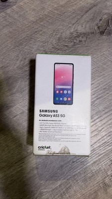 Samsung Galaxy A53 5G - 128 GB - Awesome Black (Cricket Wireless