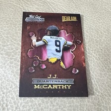 2021 Wild Card Alumination NIL Collegiate Edition - Dead Aim J.J. McCarthy-RC