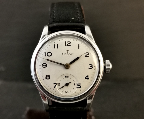 Gents Vintage Tissot Watch. Stainless Steel. Fully Working.