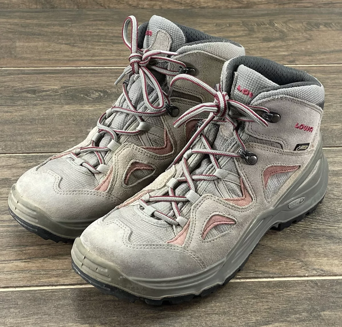 Rusteloos bord zwart LOWA Bora GTX QC Gore-Tex Waterproof Womens Beige Hiking Boots 7.5/39 | eBay