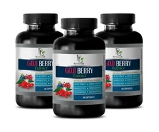 natural diet - GOJI BERRY EXTRACT 300mg - appetite suppressor 3 Bottle 180 Caps