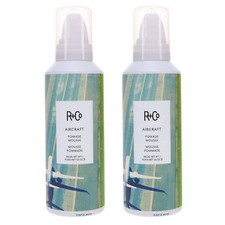 R CO Aircraft Pomade Mousse 5.6 oz 2 Pack