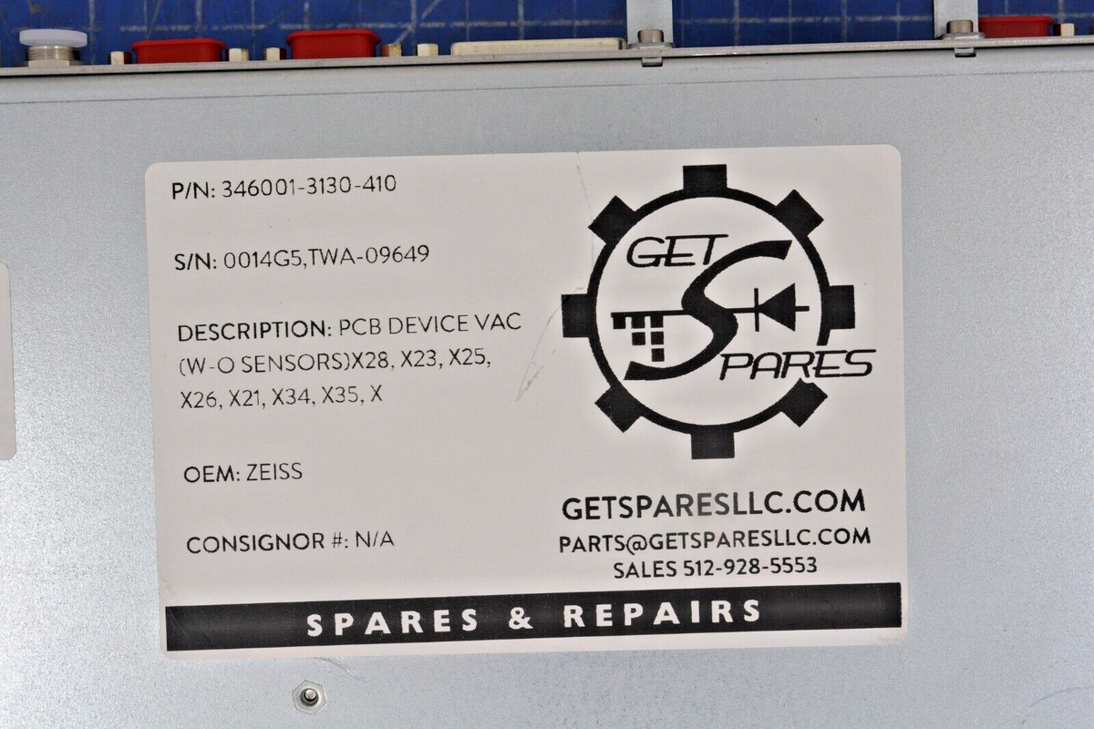 その他 K 346001-3130-410/DEVICE VAC (W-O SENSORS)X28, X23, X25, X26