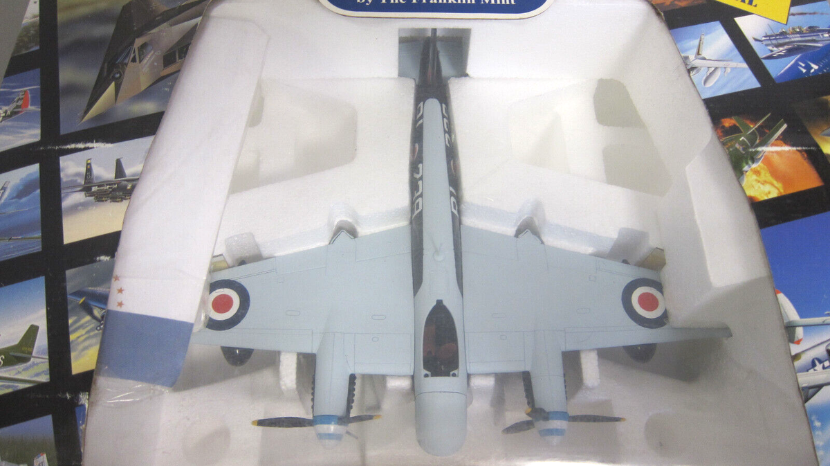 フランクリンミント1/48MOSQUITO Night Fighter Franklin Mint - B11E182 1/48 Mosquito RL239 Night Fighter