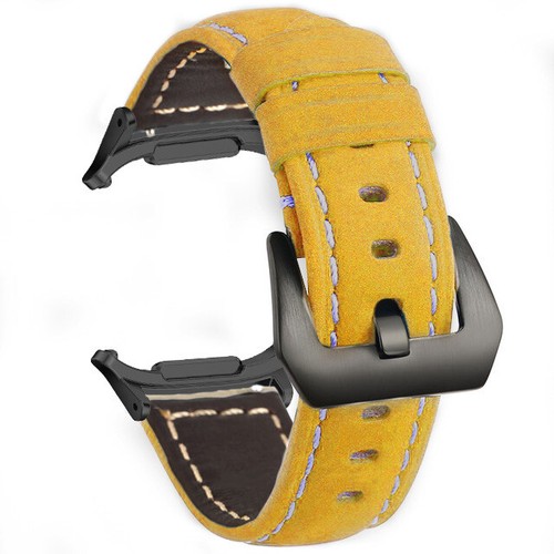 Leather Strap for Samsung Galaxy Watch Ultra 2025 /7Ultra 47mm No Gaps Wristband - 第 14/20 張圖片