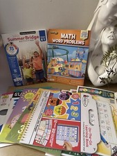 Lot of 9 new activities math reading writing kindergarten books