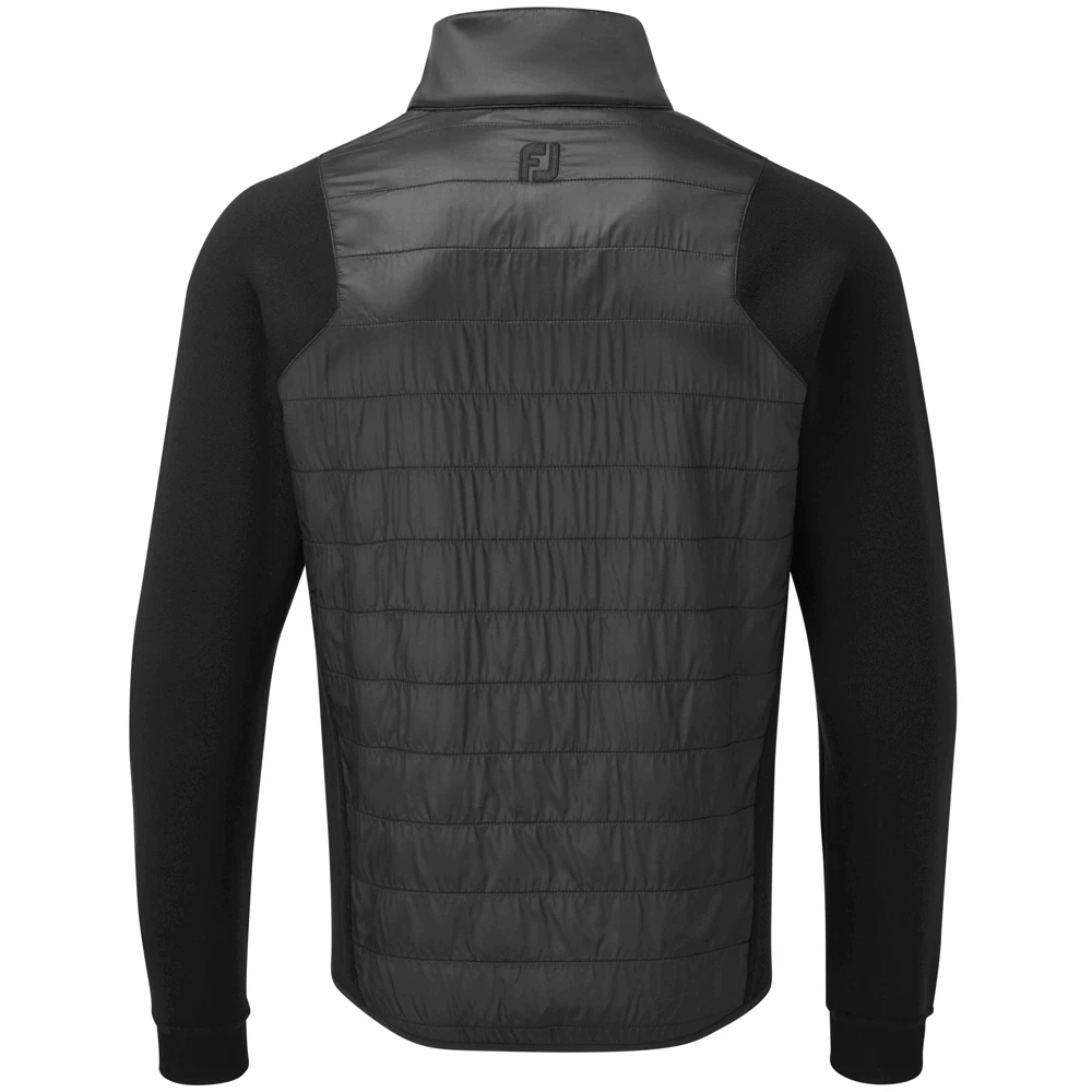 FOOTJOY MENS HYBRID FULL ZIP THERMAL GOLF JACKET BLACK 40 OFF
