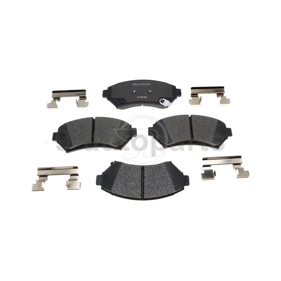 Rotores de freno de disco delanteros + pastillas de freno de cerámica para Chevrolet Venture 1997-2005 Foto 3 de 4