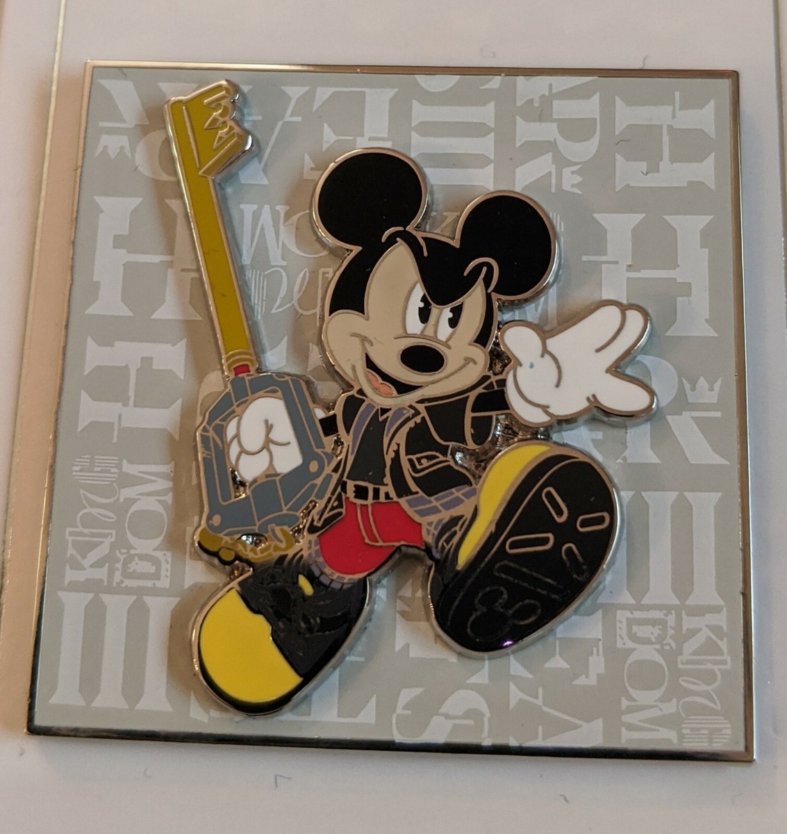 Disney Kingdom Hearts Mickey Key Pin | eBay