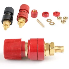 8mm Remote Battery Power Junction Post Connector Terminal Set Stud Nuts Supply