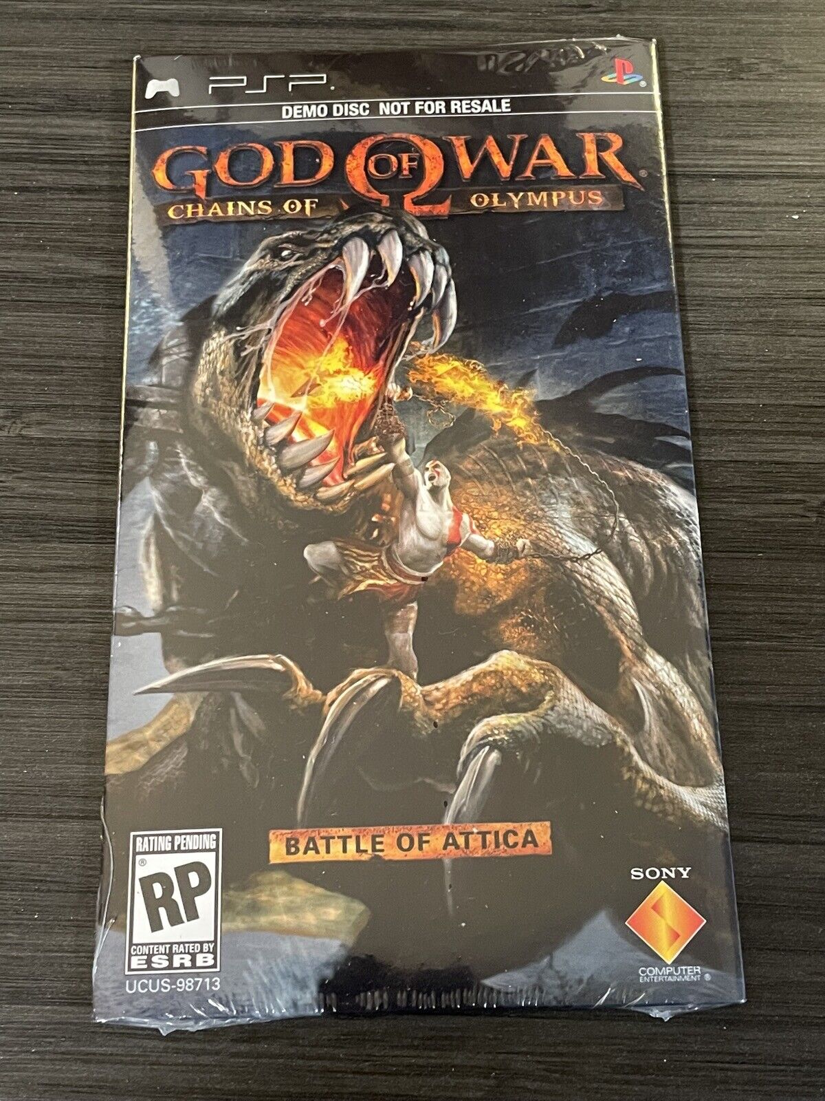 God of War Chains of Olympus demo disc - sealed