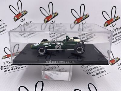 Die Cast 'Brabham Repco Bt24 1967' Formula 1 Rba 1/43