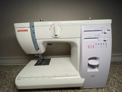 Janome Sewing Machine Model 405 All in Excellent Condition | eBay