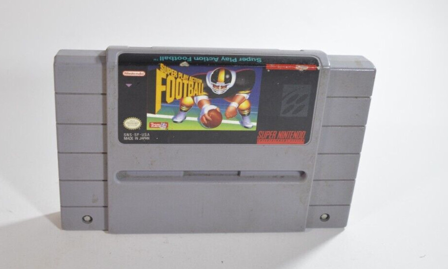Super Play Action Football Super Nintendo Snes Ntsc original (Usa vidéo Game)