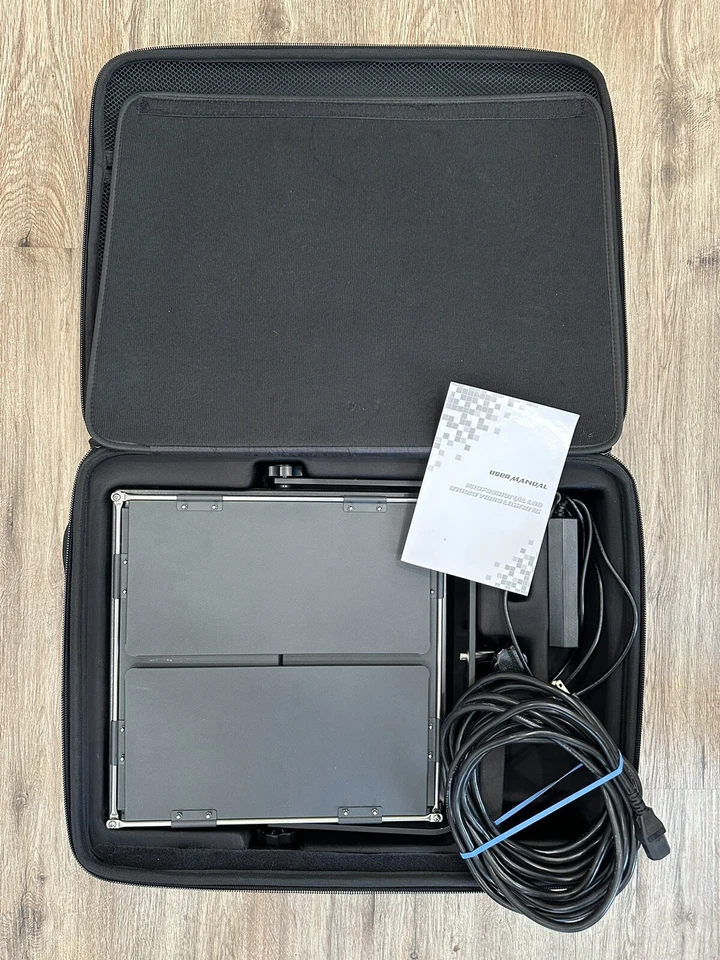 Fotodiox Pro LED-1024ASL LED Photography Light Panel 12”x12” 5600k Travel Case - Image 2 of 4