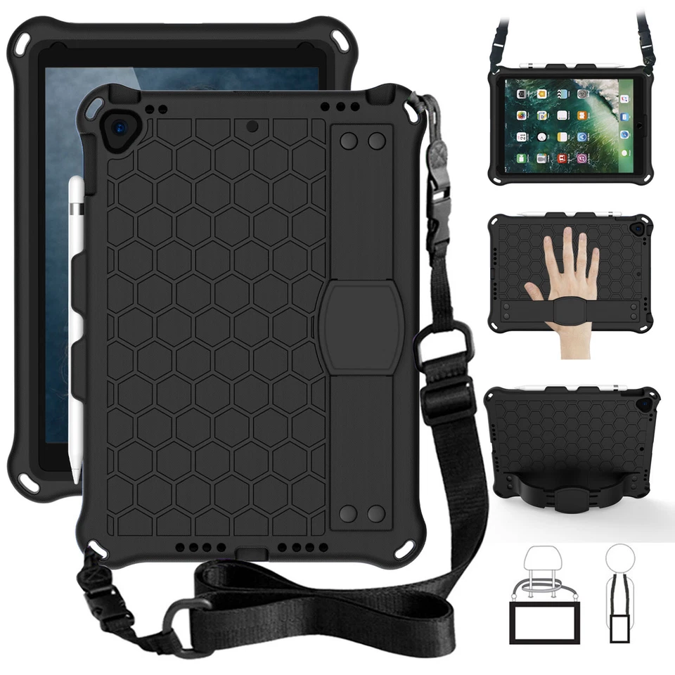 Funda para tableta a prueba de golpes para iPad 5ª 6ª 7ª 8ª 9ª generación 9.7" 10.2" Foto 4 de 4