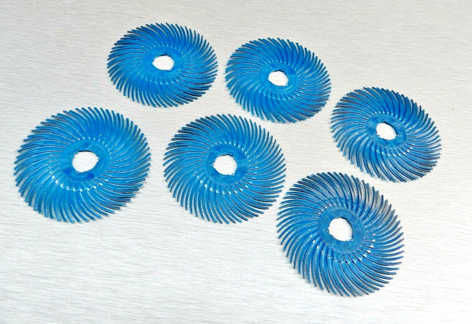 3M Radial Bristle Disc 2" Blue 400 Grit 6 Ply Finishing Brush Mounted