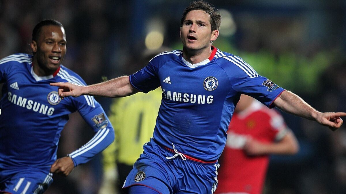 FRANK LAMPARD #8 MEN'S FC CHELSEA 2010/2011 SOCCER FOOTBALL SHIRT