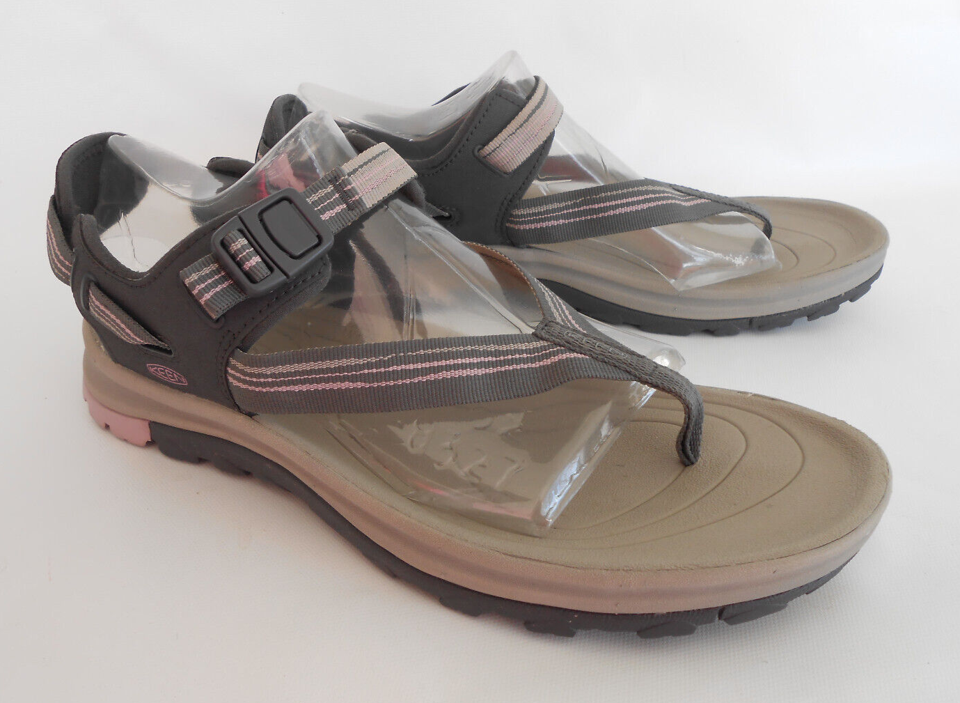 Sandali KEEN donna tg 10 5 Terradora punta slingback sport escursionismo grigio