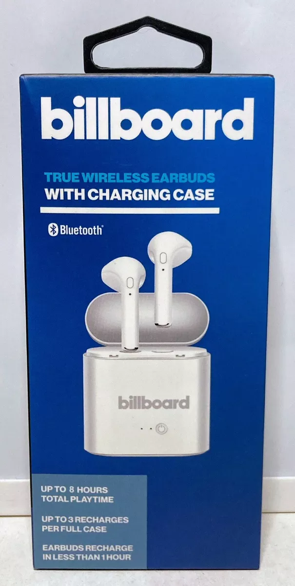 BILLBOARD Bluetooth True Wireless Earbuds with Microphone