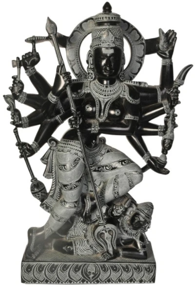 JAI Mother Durga Kill Demon God Statue 17