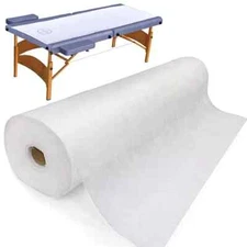 Bzbuy Disposable Non Woven Bed Sheet Roll Massage table paper roll 30gms Thick