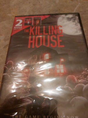 THE KILLING HOUSE - DVD - 2 Disc Set - Bonus Movies - Headhunter - Curtains  NEW