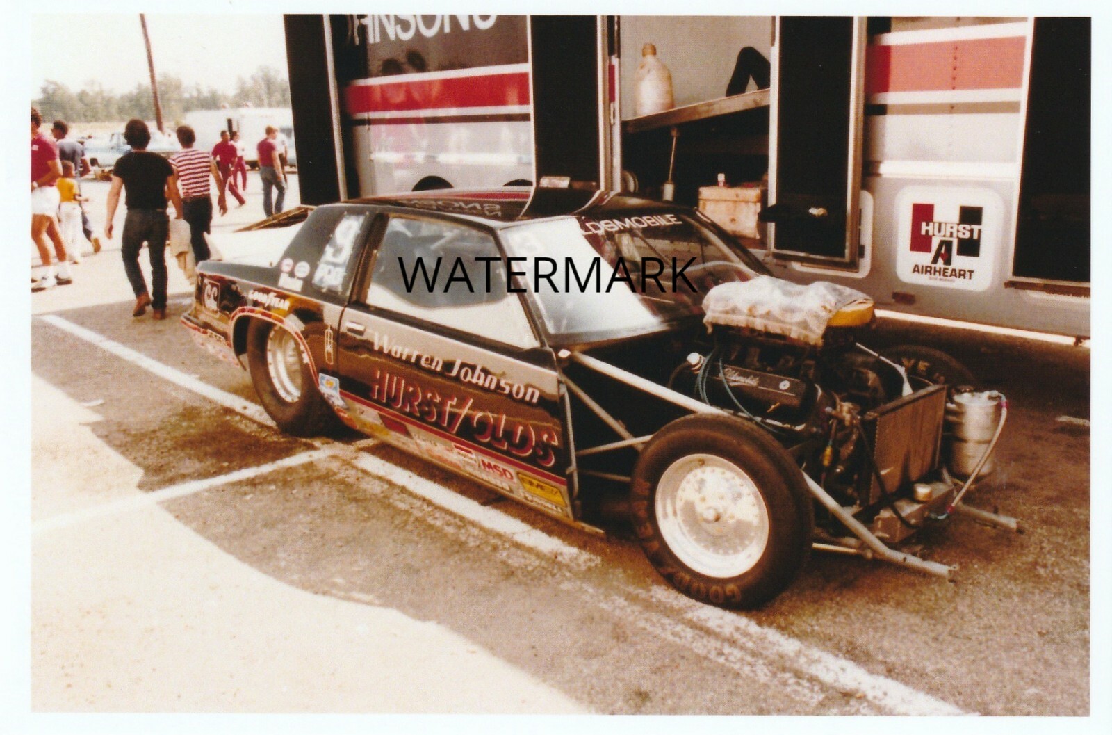Vintage Drag Racing-Warren Johnson-HURST/OLDS Cutlass-1983 NHRA ...