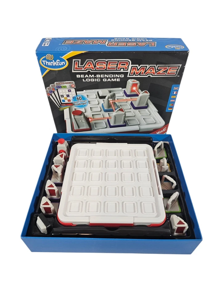 Laser Maze Beam Logic Game - ThinkFun Complete Puzzle Problem Solving  - Image 2 of 4