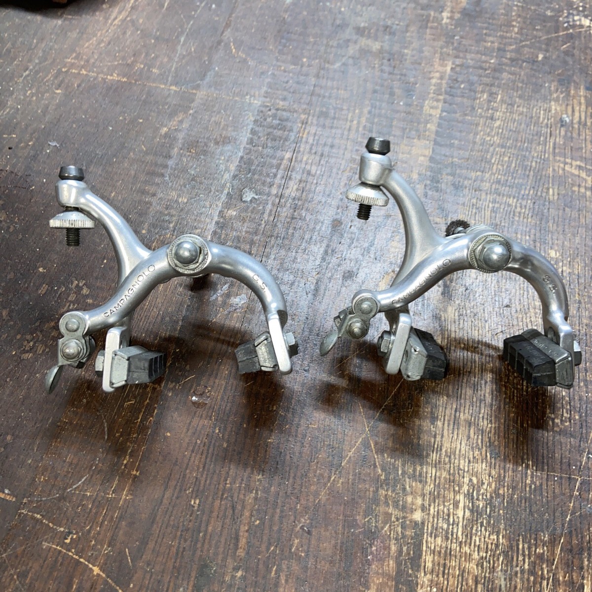 CAMPAGNOLO FRENI GIAN SPORT 未使用 CAMPAGNOLO* centaur brake set (black) - BLUE LUG ONLINE STORE