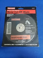 Sears Craftsman 7"x1/8" Circular Saw Abrasive Metal Cut Off Blade
